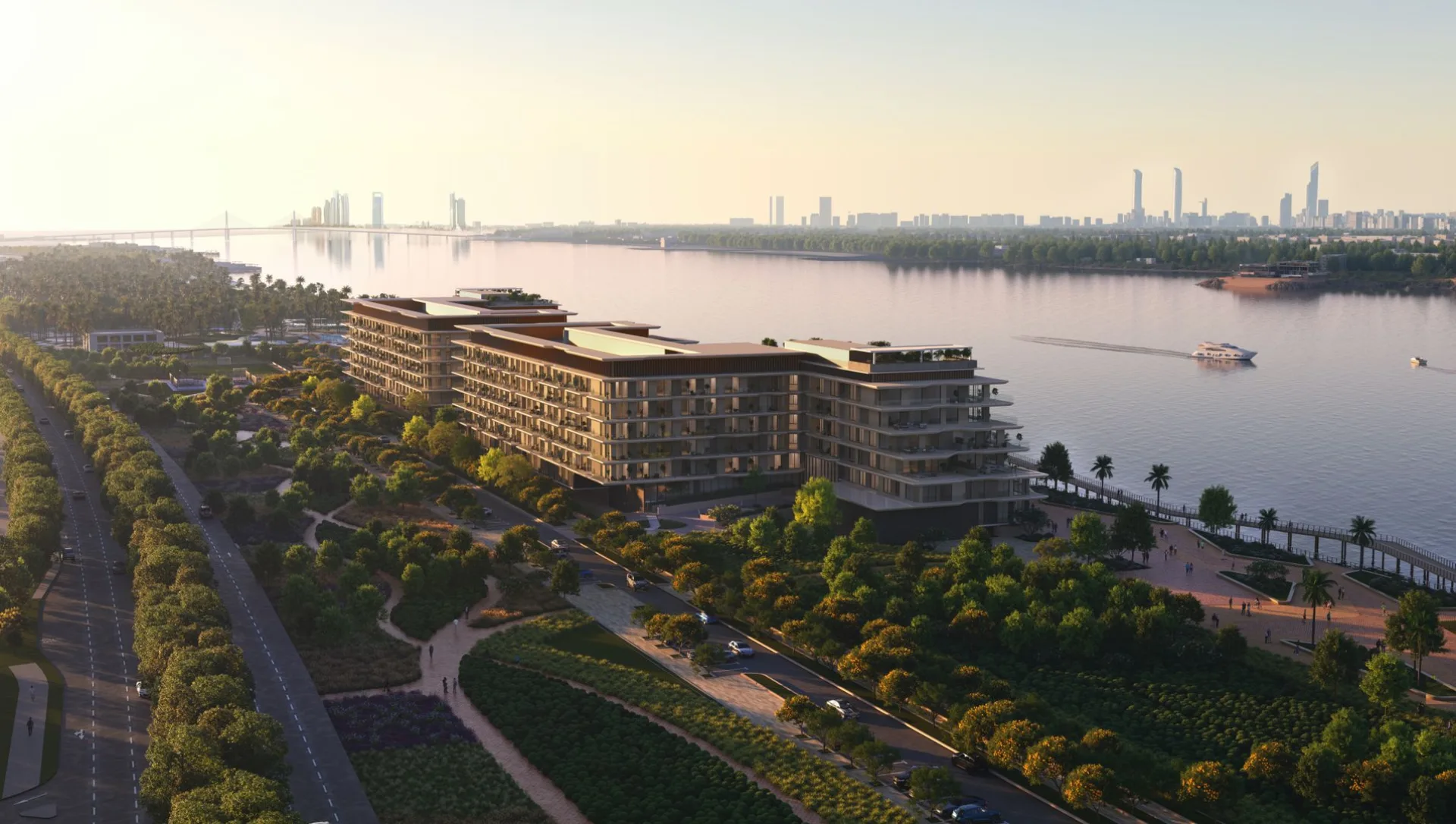 Bashayer The waterfront clusters — Hudayriyat Island, Abu Dhabi
