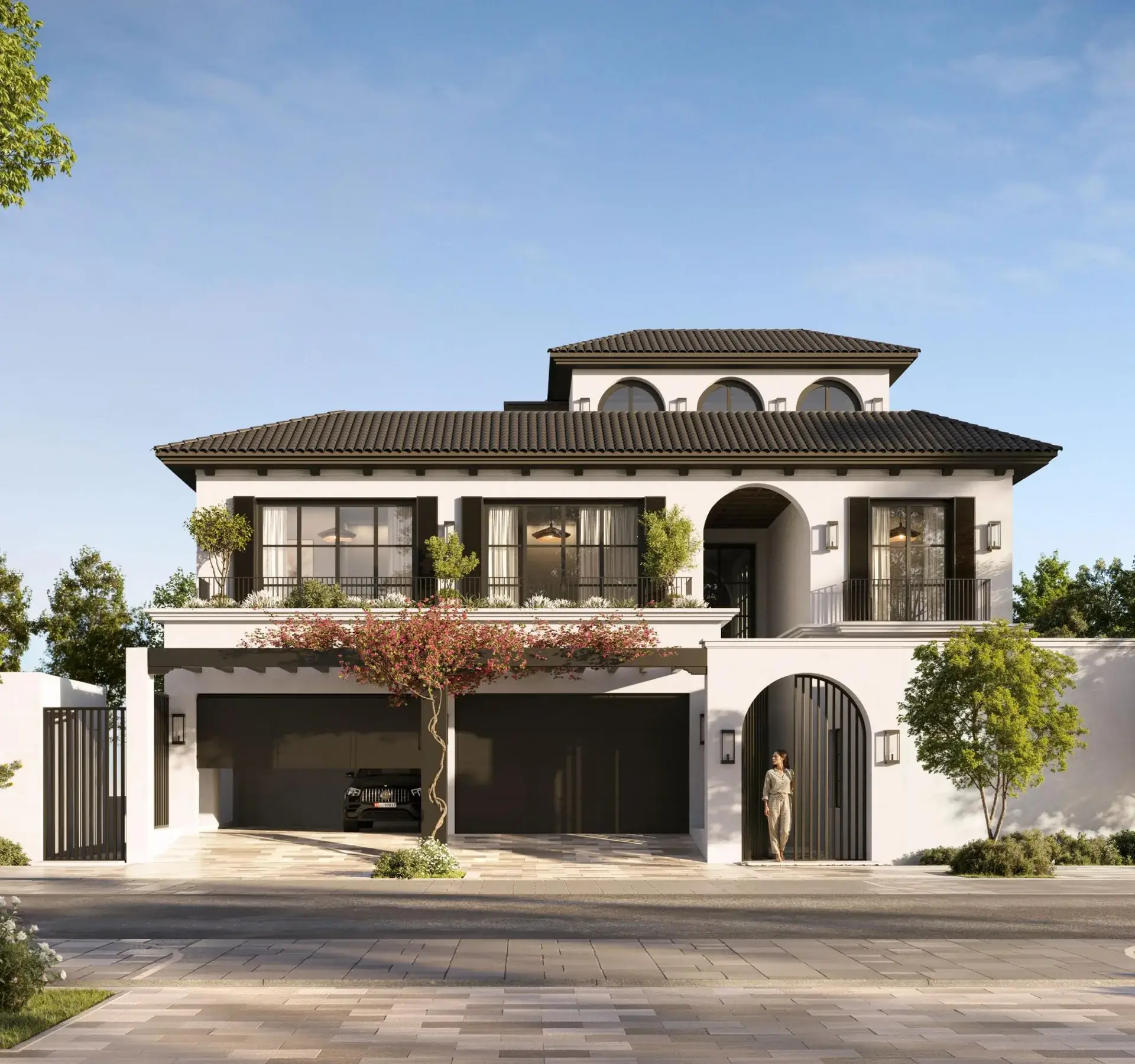 6-Bedroom Fairway Villas — exterior render by Modon Properties